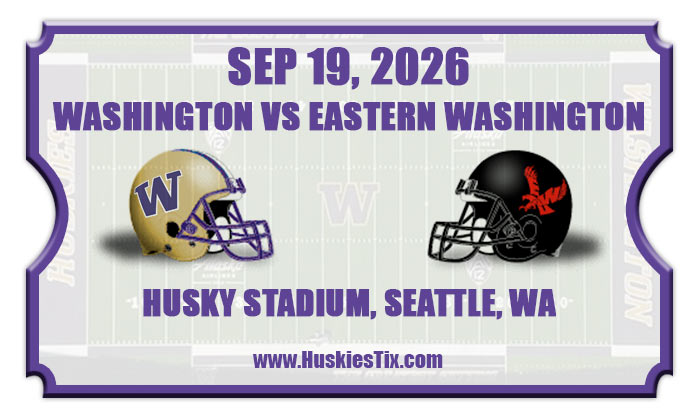 2026 Washington Vs Eastern Washington