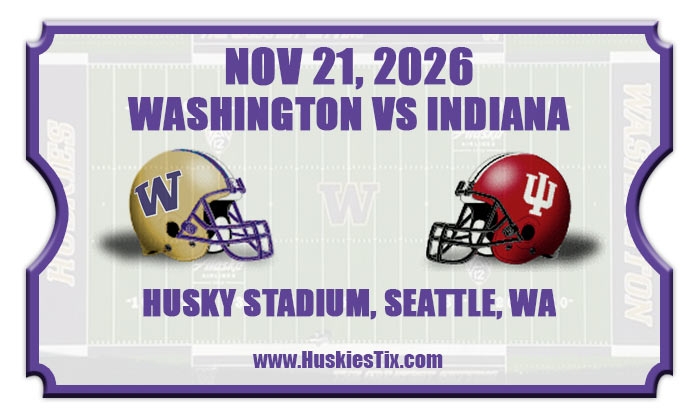 2026 Washington Vs Indiana