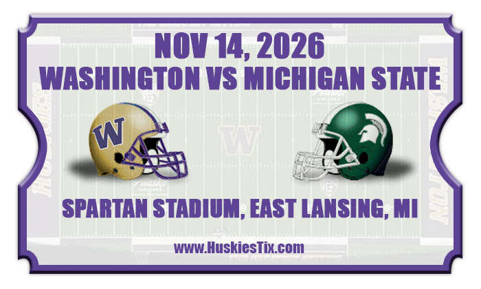 2026 Washington Vs Michigan State