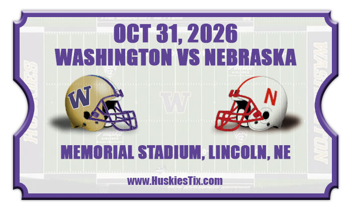 2026 Washington Vs Nebraska