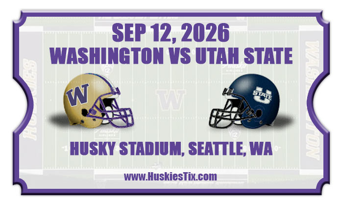 2026 Washington Vs Utah State